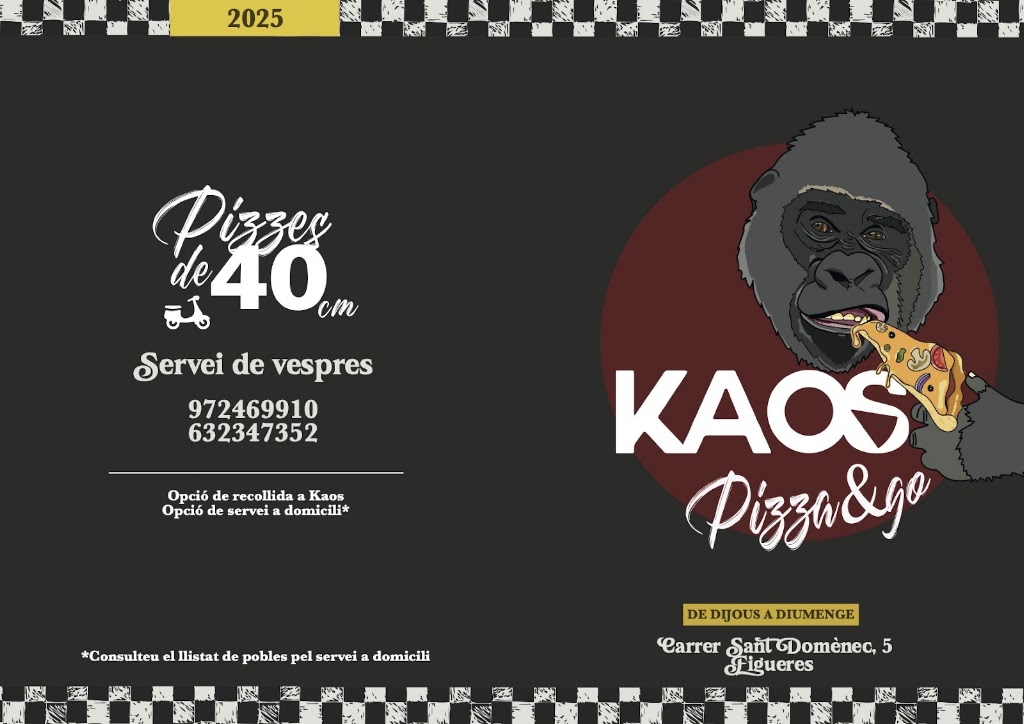 Kaos - pizza&go — Del propietario