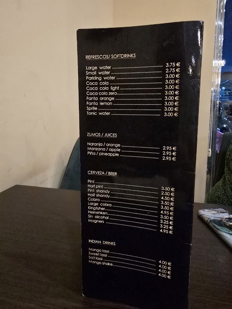 BOMBAY DARBAR — Carta