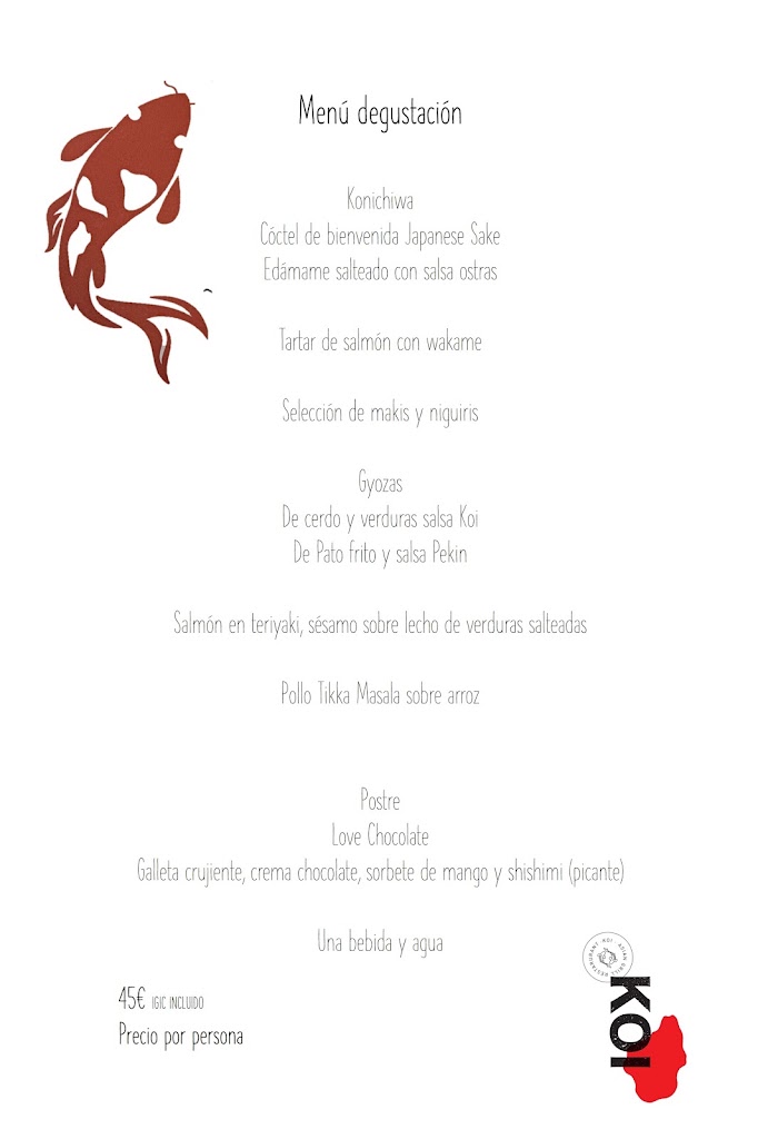 Koi Asian Restaurant - La Plaza — Mas recientes