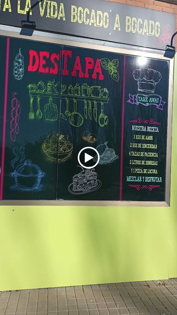 DESTAPA comidas para llevar — Videos