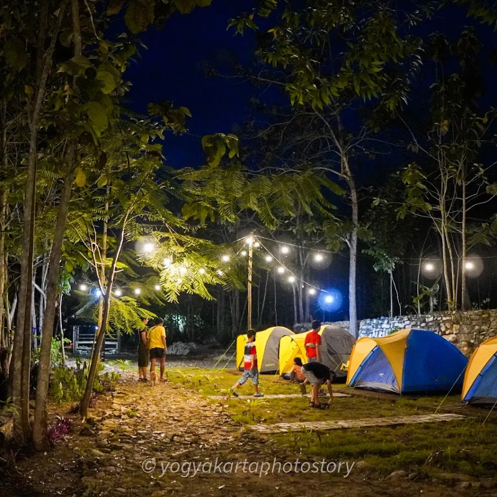 Lembah oya camping , Outbond adventure