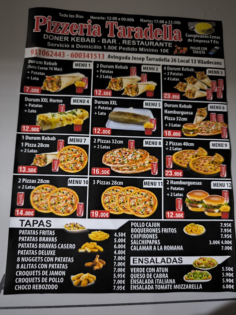 GET FRESH Restaurant — Carta