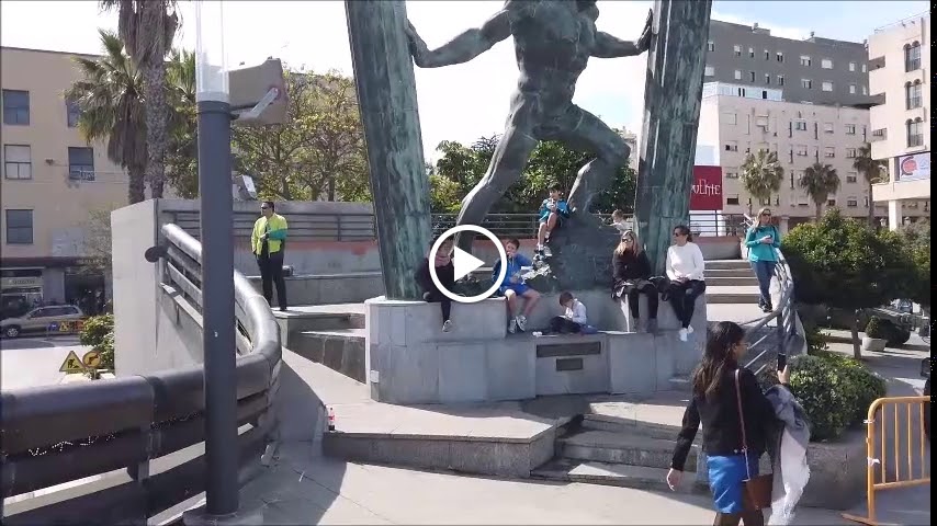 Estatua de Hercules — Videos