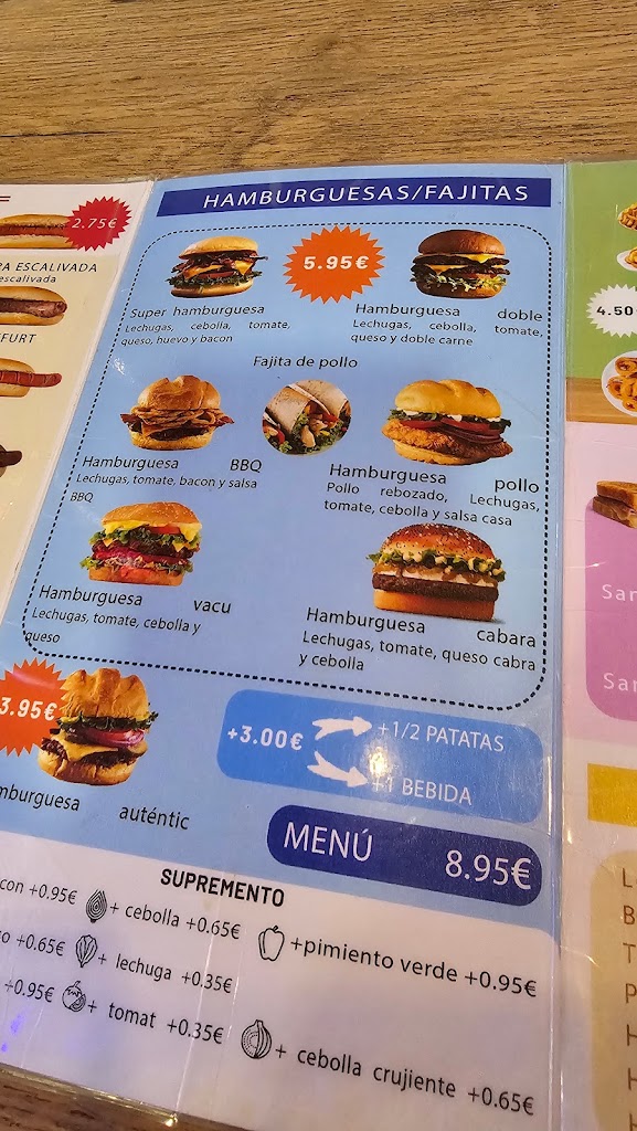 Frankfurt Sabor Autentic — Carta