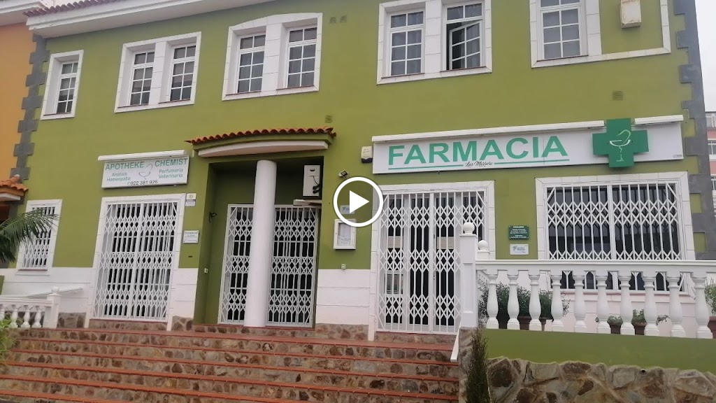 FARMACIA LAS DEHESAS. Lcdo. D. Luis Marrero Rodriguez