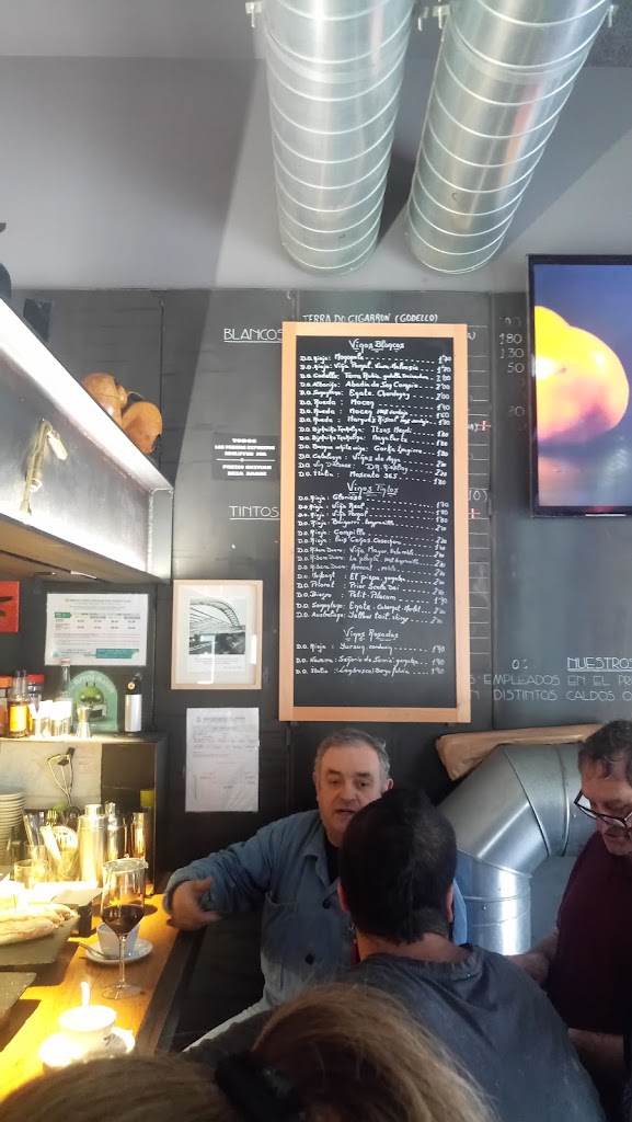 Bar Burdinola — Carta