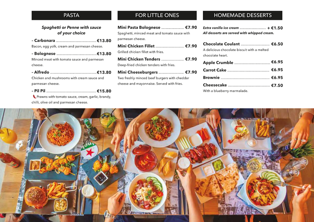 Urban Bistro-Bar — Carta