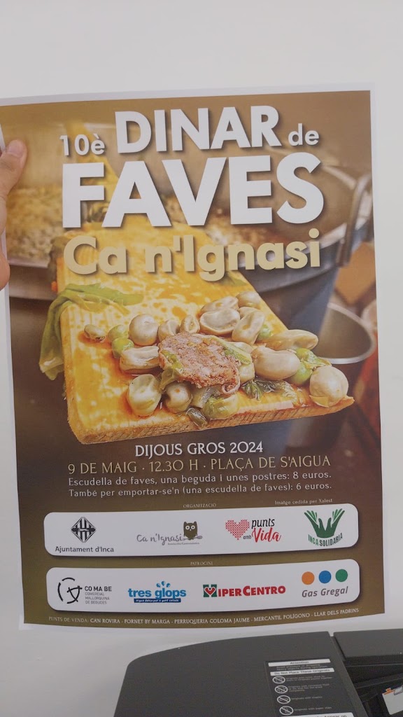 Forn Marti Soler-Pa i Pastisseria — Carta