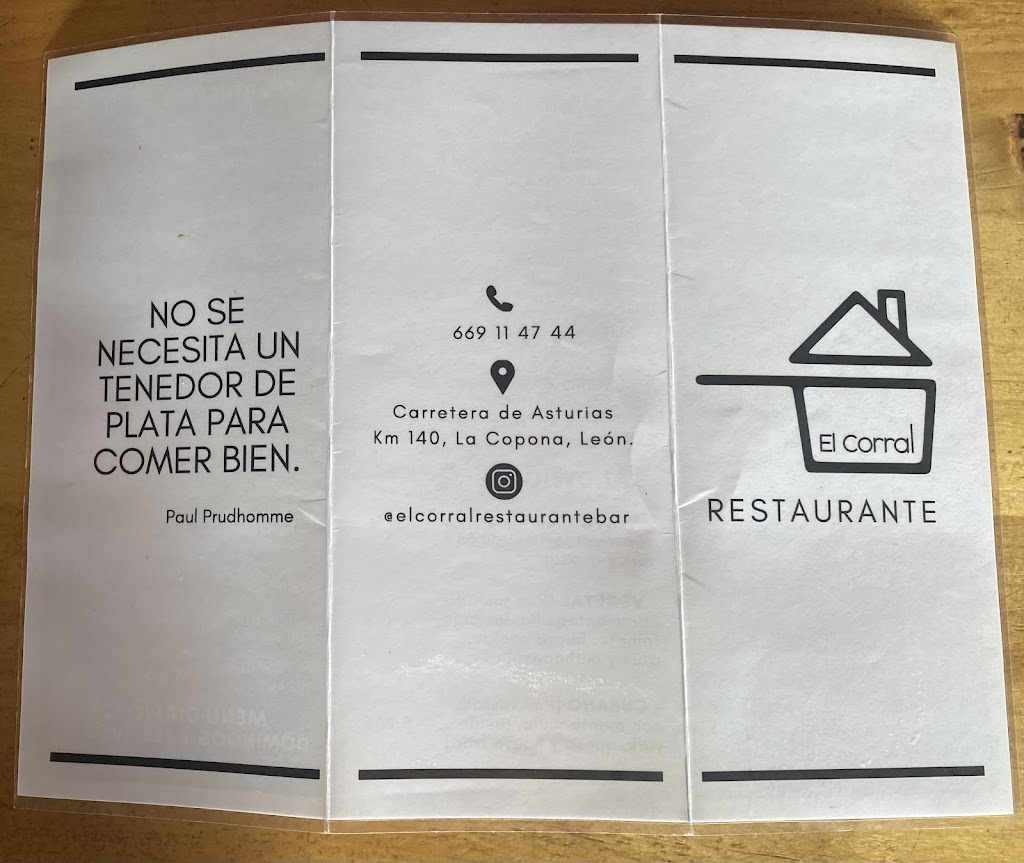 El Corral de Don Pepe — Del propietario