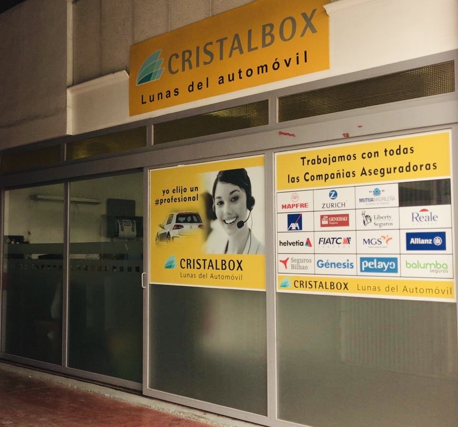 CRISTALBOX LUNAS DEL AUTOMOVIL, LAS CABEZAS. — Exterior