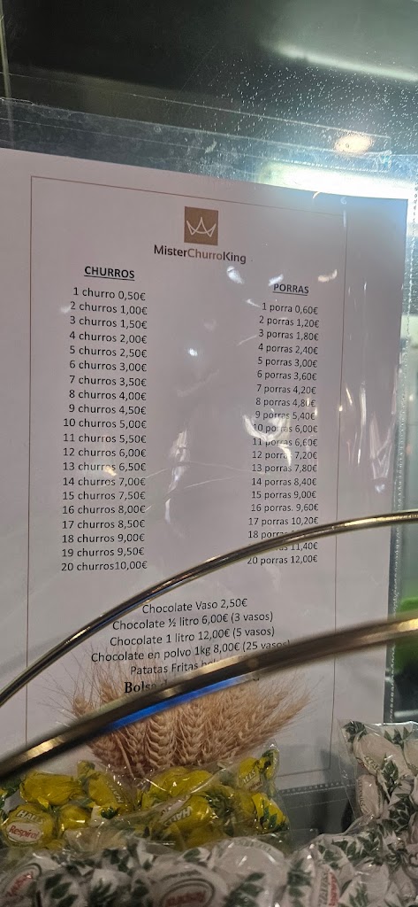 Misterchurroking — Carta