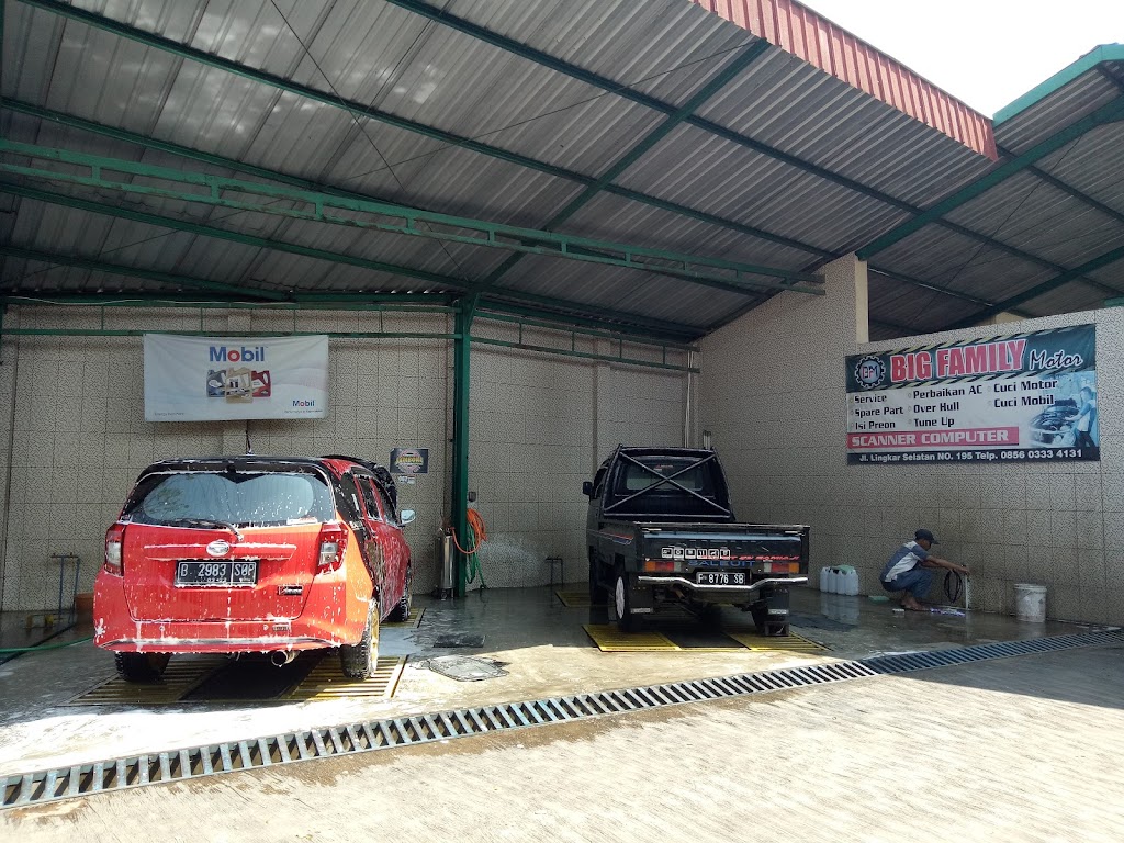BIG FAMILY MOTOR (bengkel mobil & steam mobil motor)