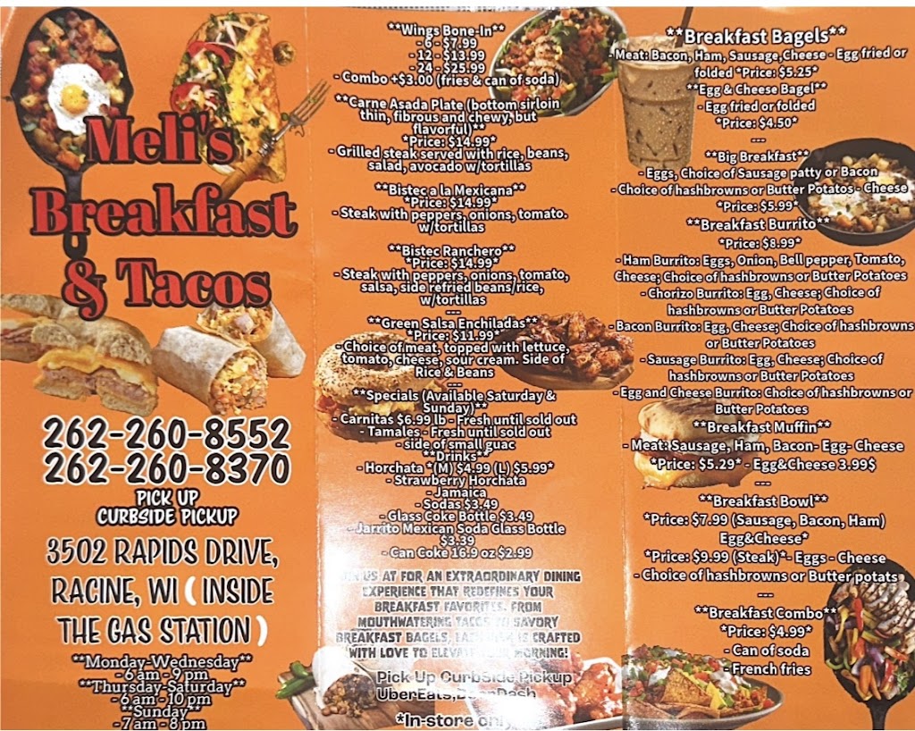  Meli’s Breakfast & Tacos