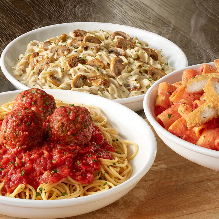 Spaghetti and meatballs