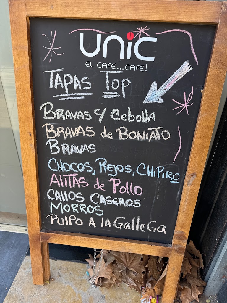Bar Centre — Carta