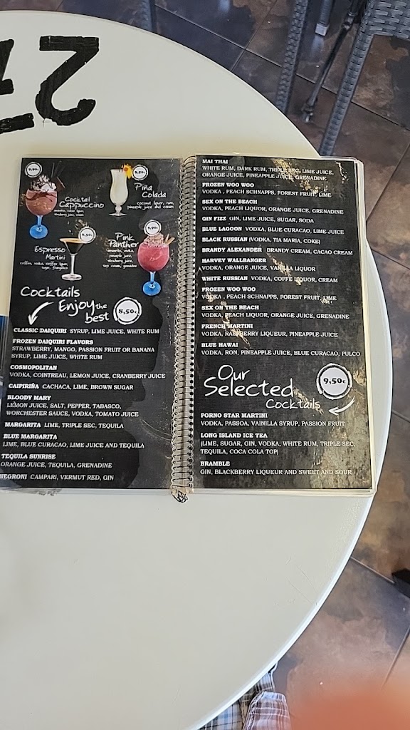 Unique Bar — Carta