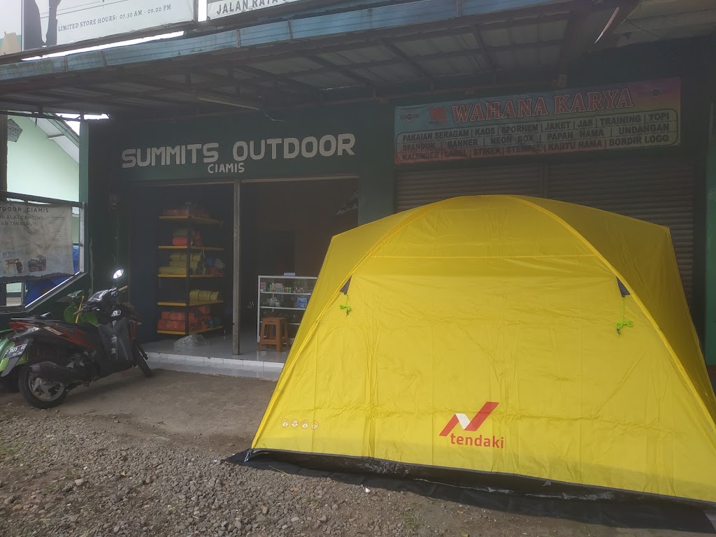 Rental Alat Camping Summits_Outdoor_Ciamis
