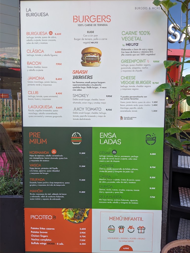 La Burguesa | Splau — Carta