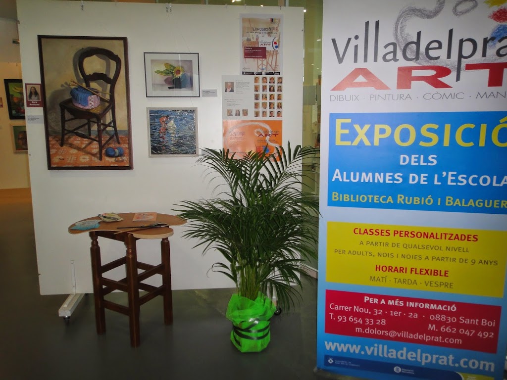 VILLADELPRAT ART Escola de Dibuix i Pintura; Comic-Manga i Ikebana