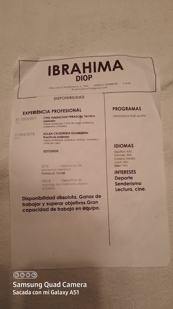 Lizeaga Taberna — Carta