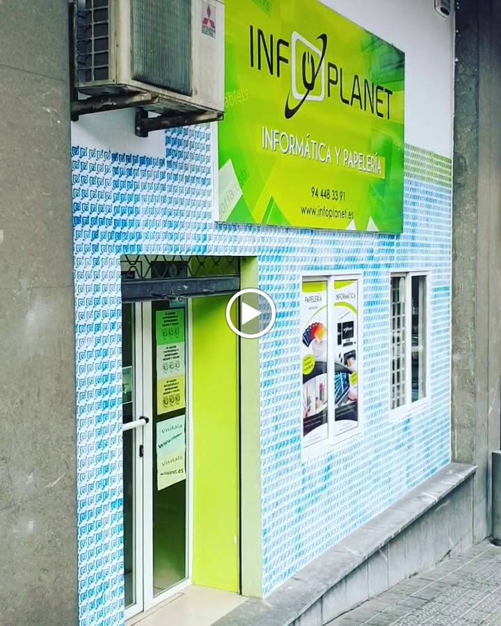 INFOPLANET Tienda de Informatica - Reparacion de ordenadores - Papeleria Bilbao — Videos
