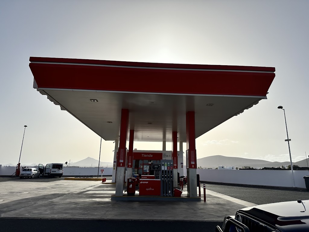 Estacion de servicio Cepsa — Surtidor de combustible