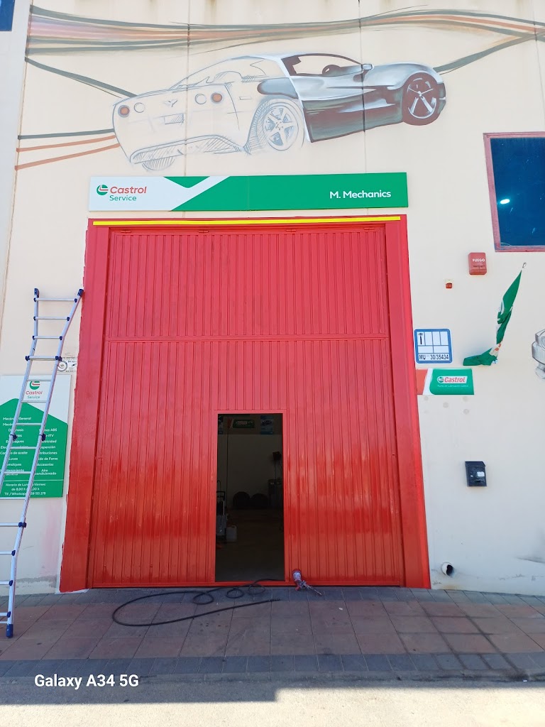 Castrol Service M Mechanics.