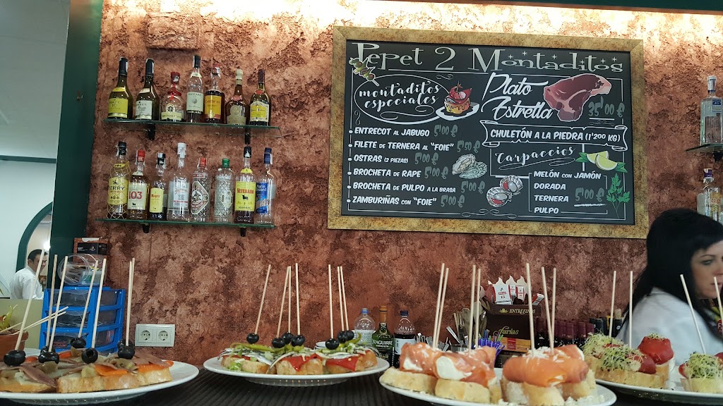 Montaditos Pepet II — Carta