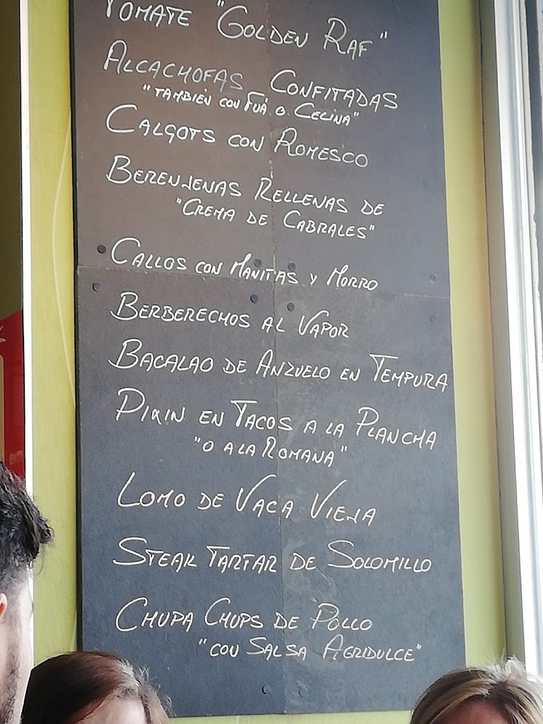 La Machina de Puertochico — Carta