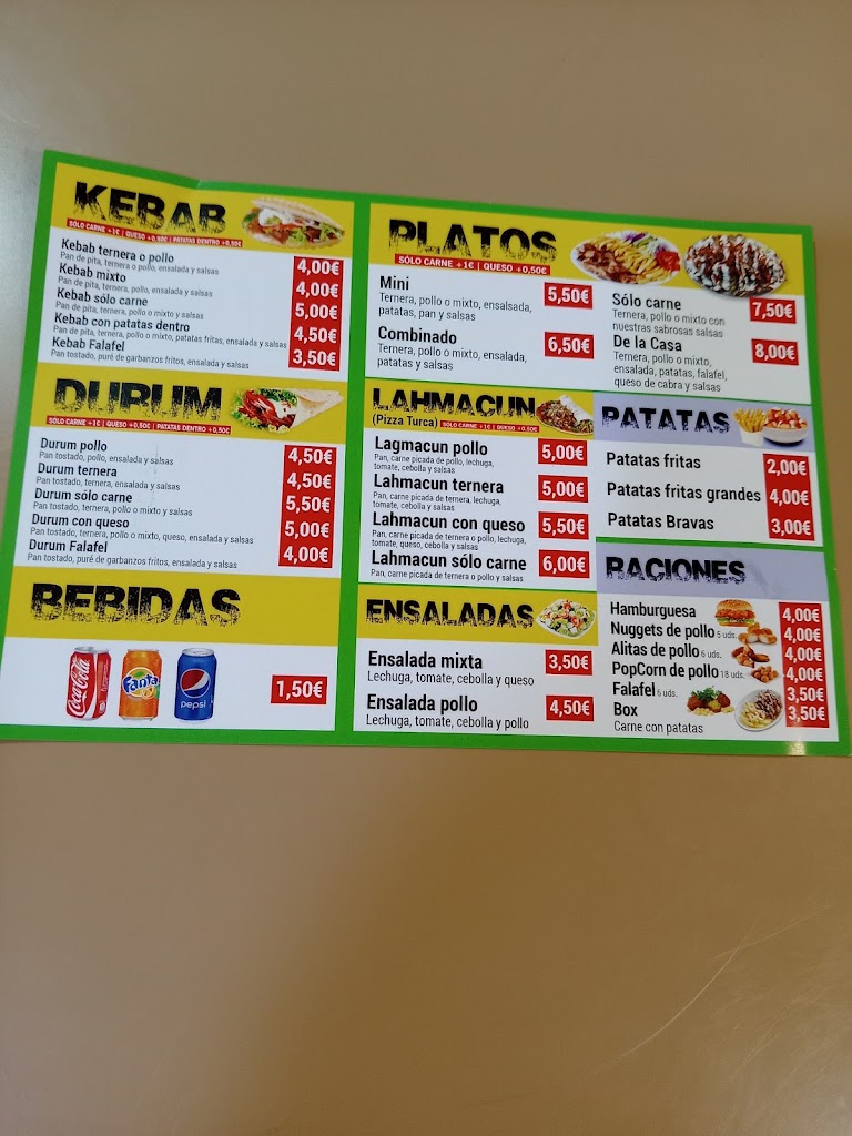 Kebab Rico & sano — Del propietario