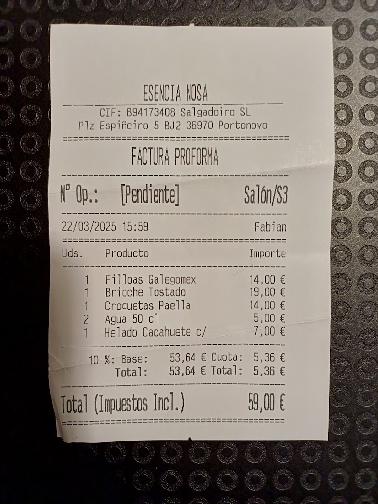 Esencia — Mas recientes
