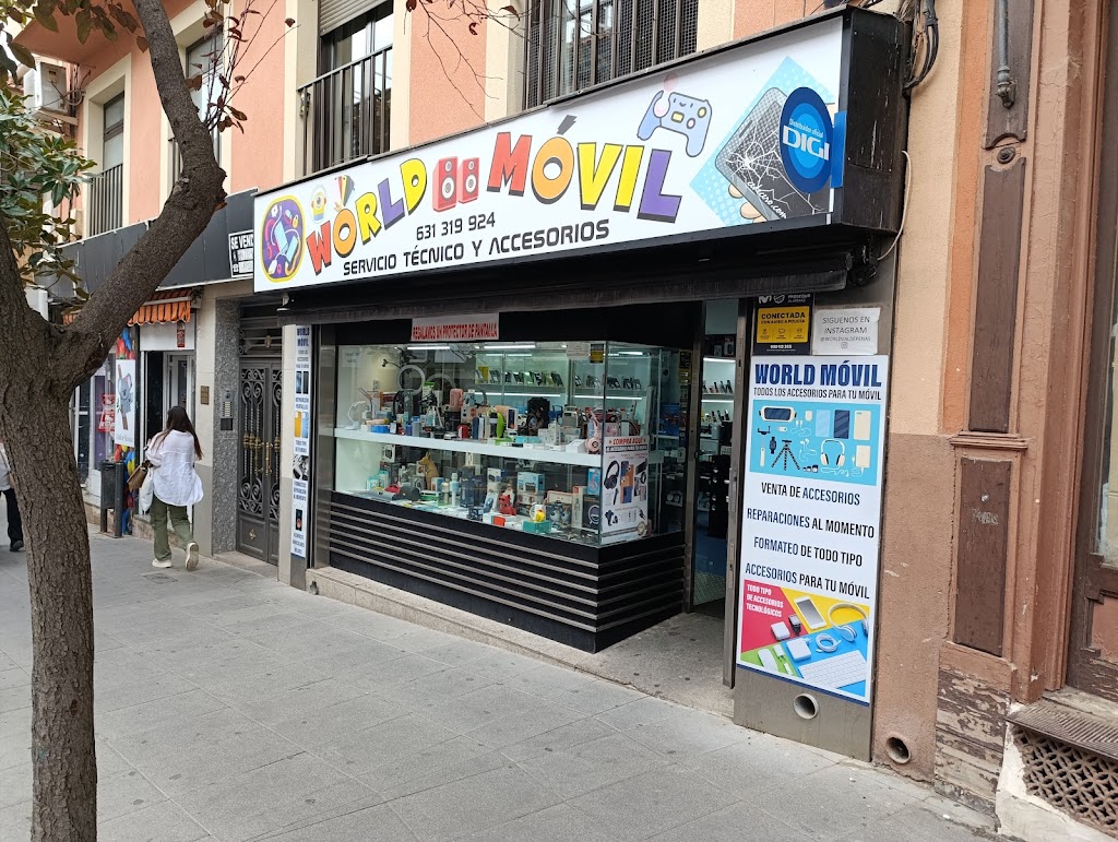 World Movil Valdepenas (servicio tecnico y accesorios)