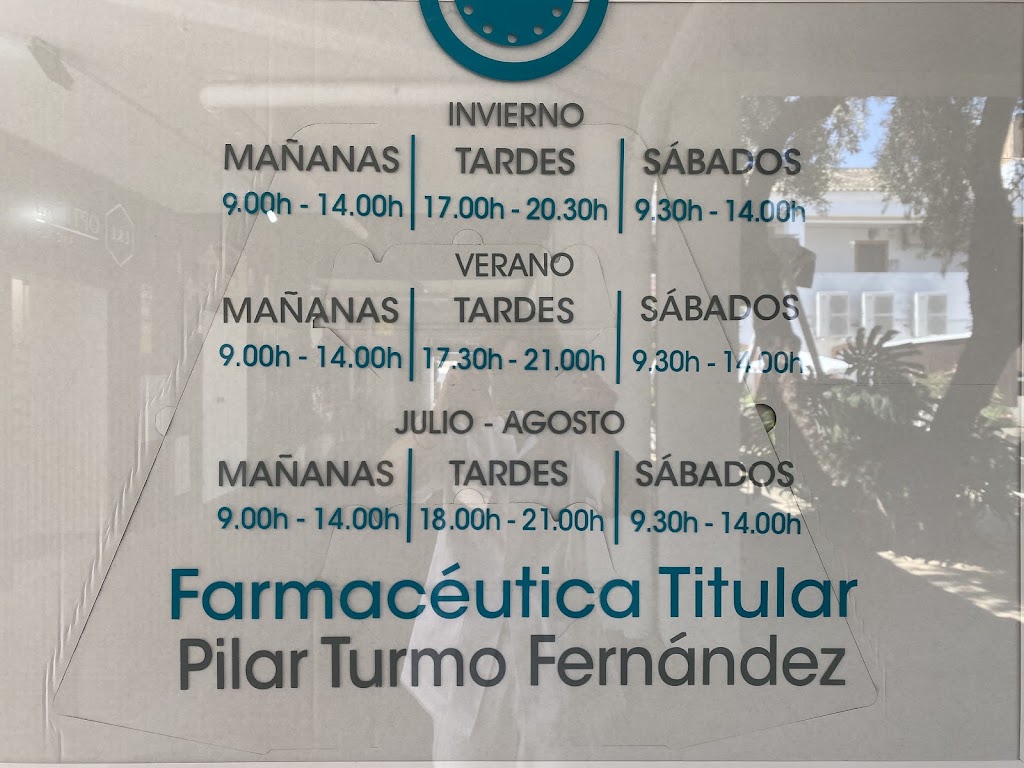 Farmacia La Motilla . Lda. Ma Pilar Turmo — Del propietario