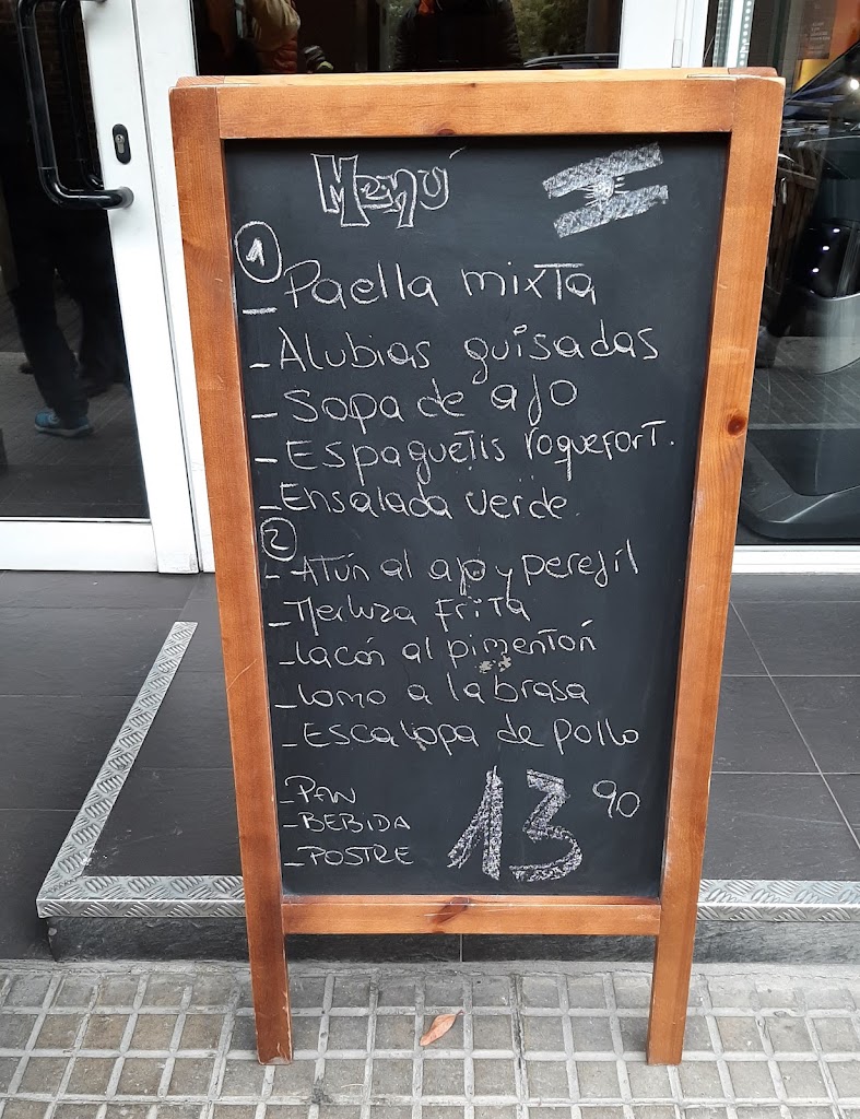 L'alzina Bar — Carta