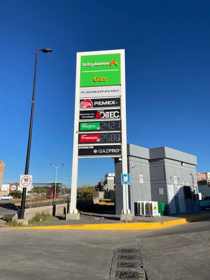 Gazpro Durango Norte — Del propietario