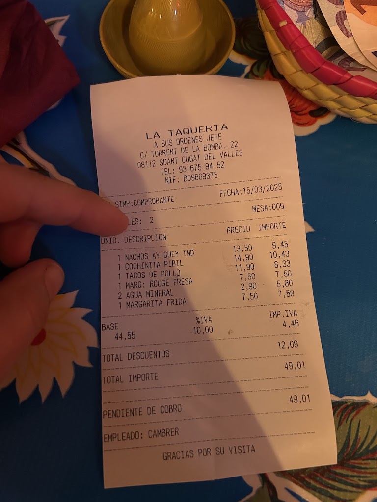 La Taqueria de Sant Cugat — Mas recientes