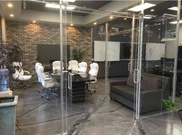 Inside