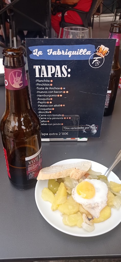 La Fabriquilla CAFE-BAR — Carta