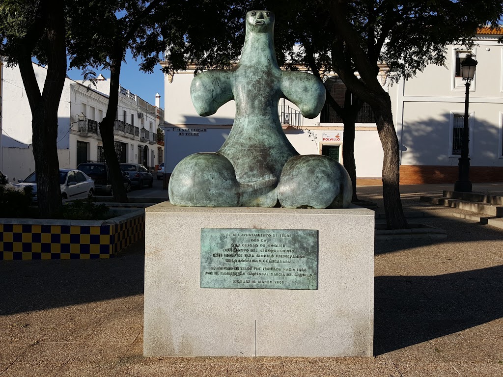Escultura del Idolo de Tara (Moguer EScultura)