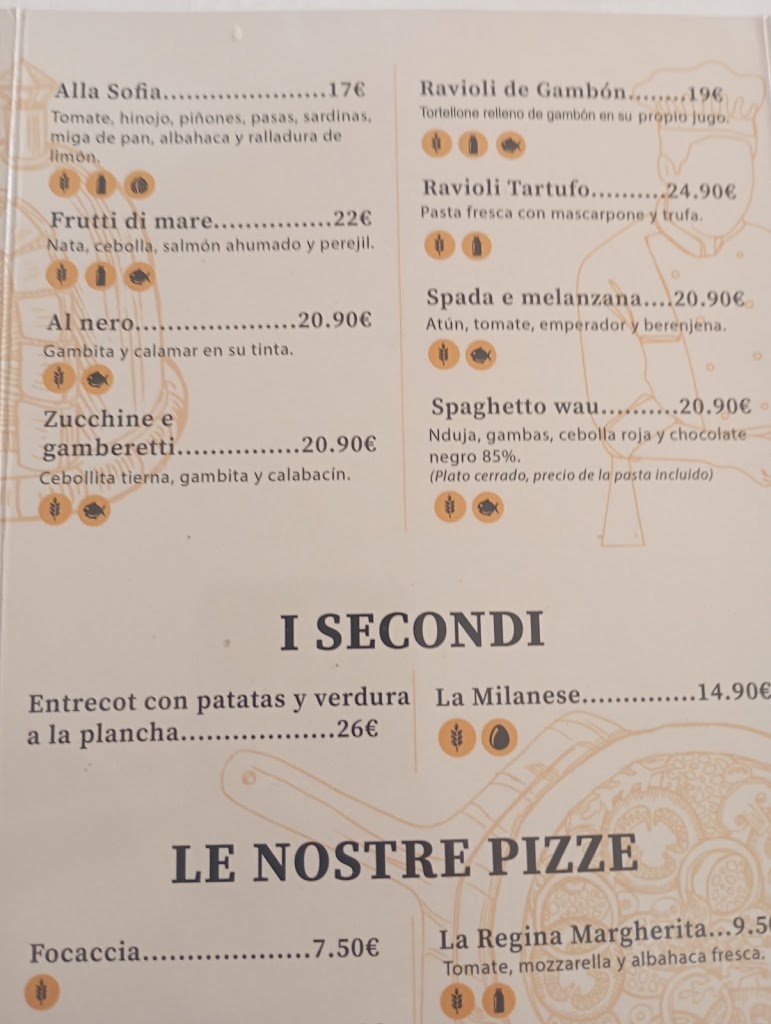 Da Nene 2.0 — Carta