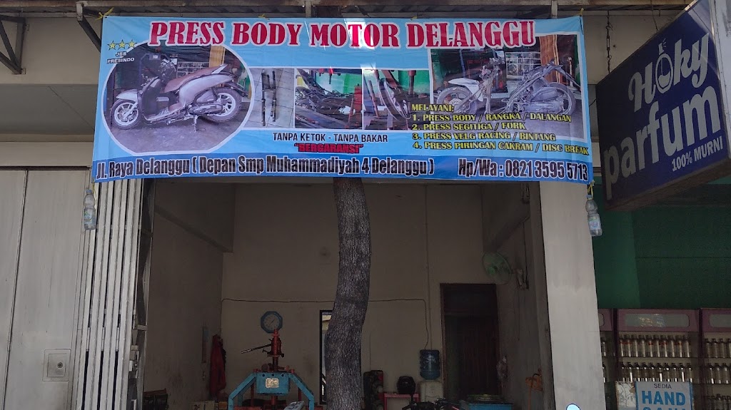 Bengkel press body motor delanggu (Cabang Srago)