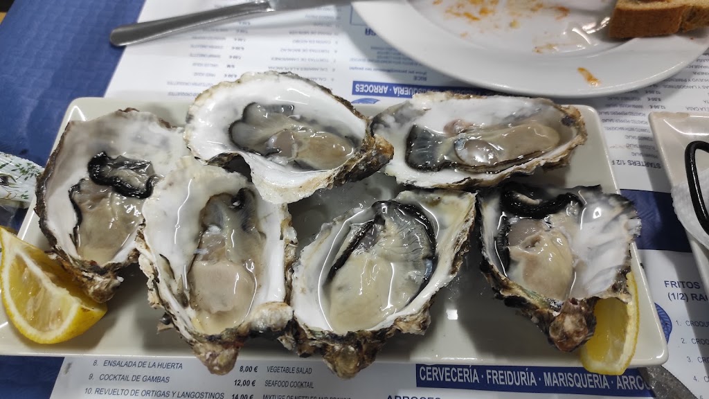 Restaurante El Cocedero tarifa — Ostra