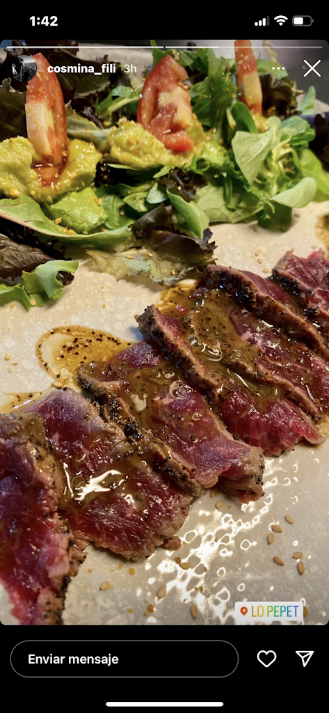 Bar Lo Pepet — Comida y bebida