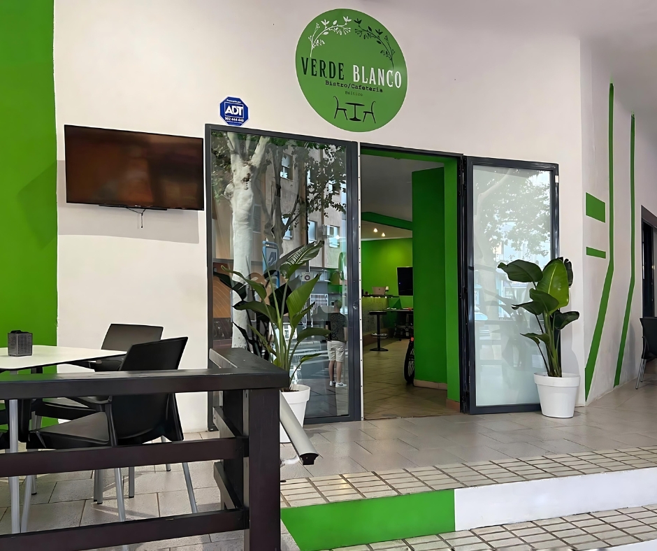 Cafeteria/Bistro Verde Blanco Calpe