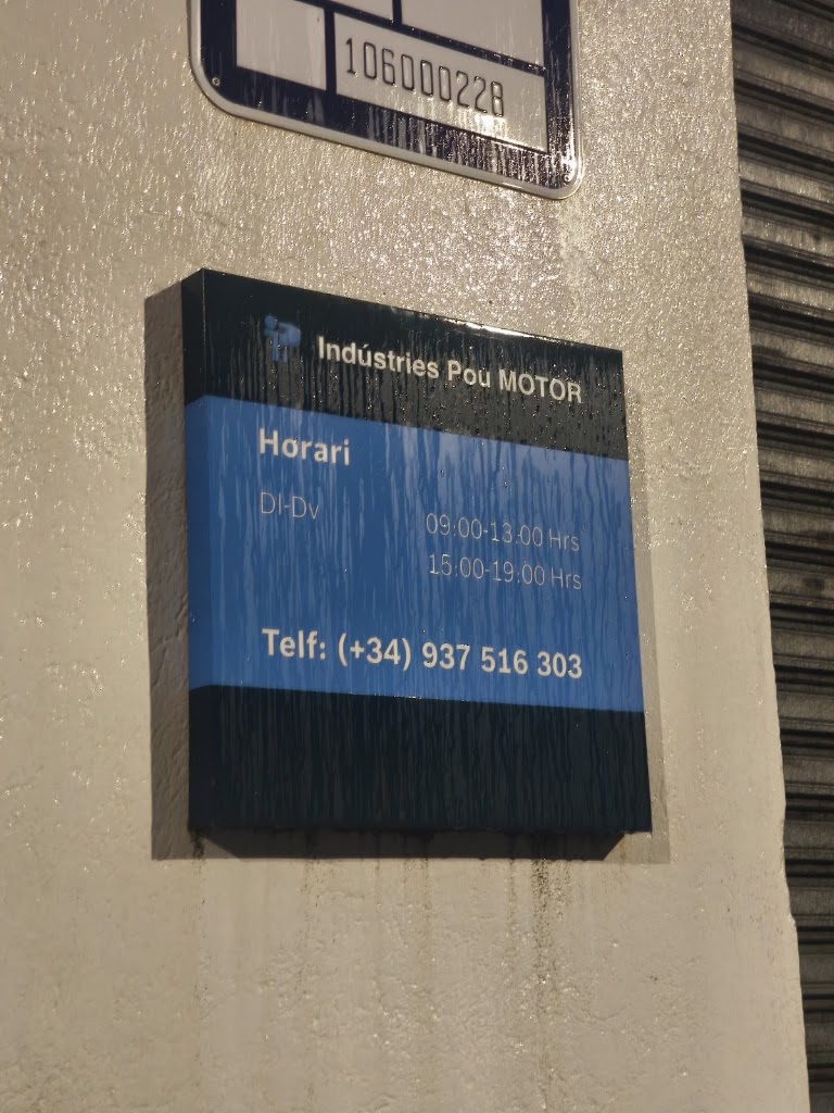 IP Motor Industries Pou (Agusti Por Grau) — Mas recientes