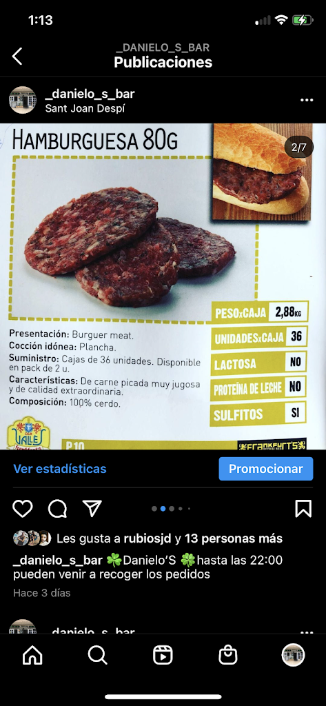 Danielo'S — Carta