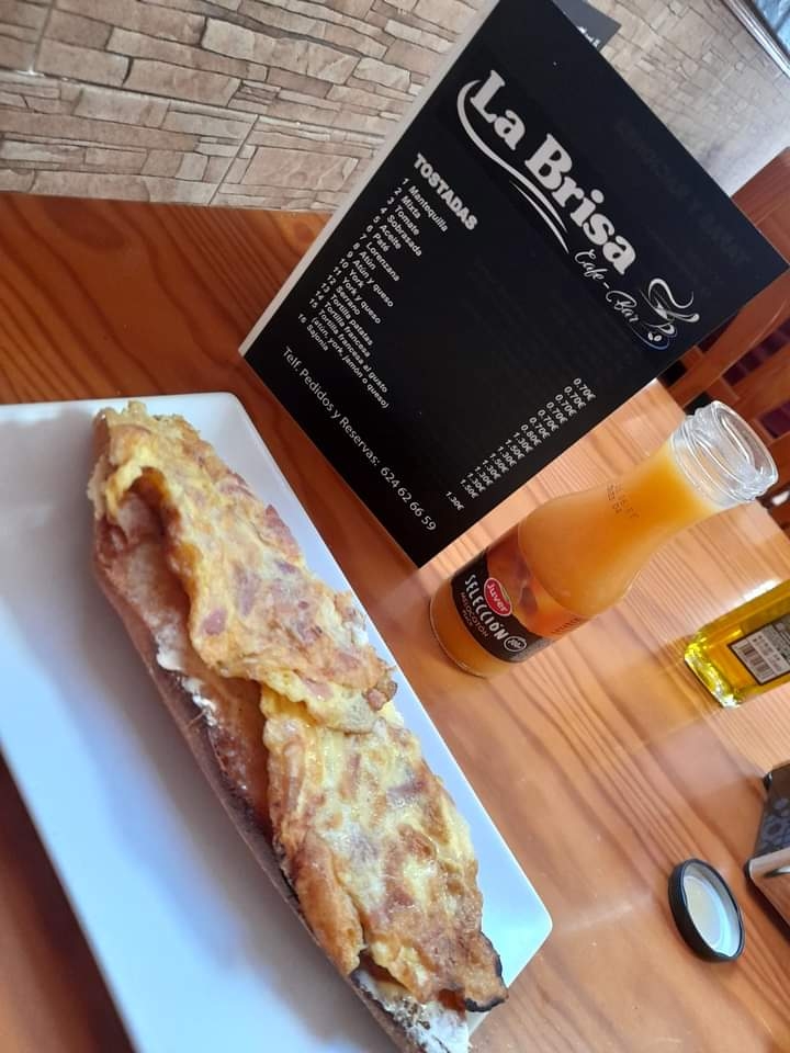 Cafe - Bar La Brisa — Carta