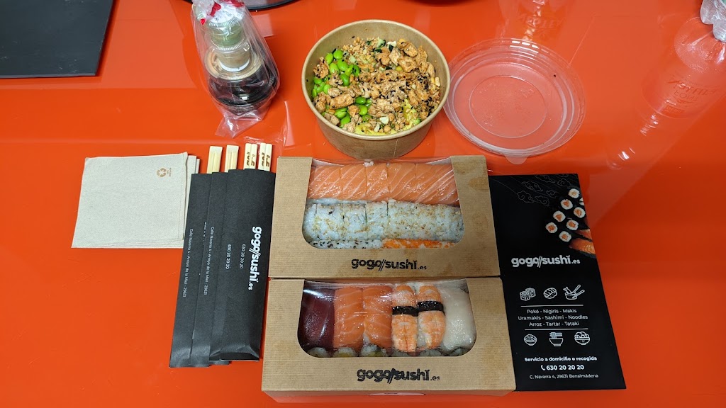 Gogo Sushi — Carta