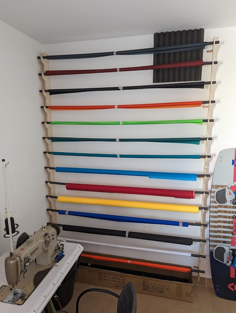 Taller reparaciones kitesurf,wingfoil,SUP(paddle),velas y toldos