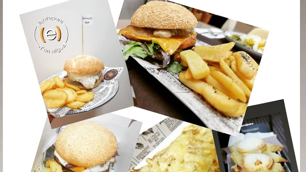 Entrepans D'en Miguel — Hamburguesa